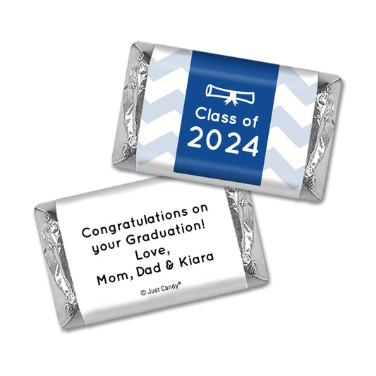 Graduation Personalized Hershey's Miniatures Chevron