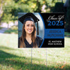 Personalized Graduation Yard Sign Class of with Photo