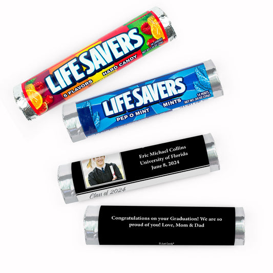 Personalized Graduation Congratulations Photo Lifesavers Rolls (20 Rolls)