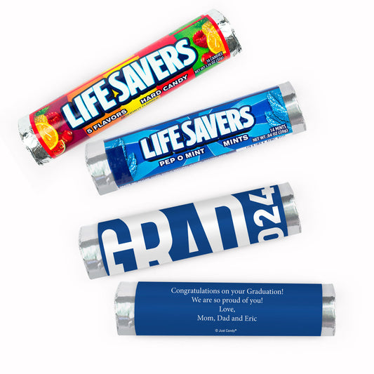 Personalized Graduation Grad Lifesavers Rolls (20 Rolls)