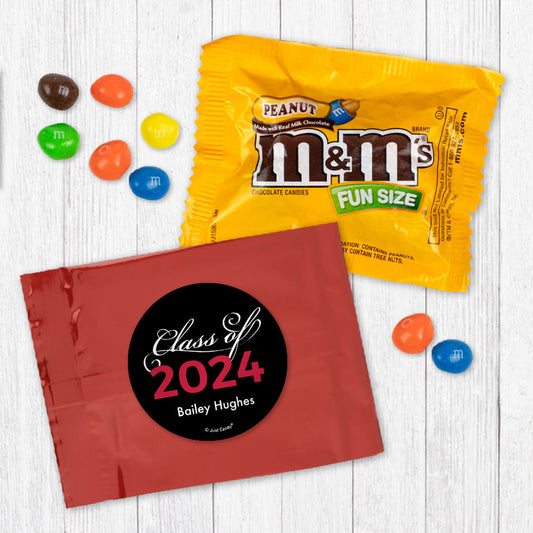 Personalized Graduation Class of Peanut M&Ms