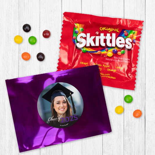 Personalized Graduation Class of with Photo Skittles