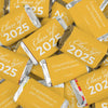 Graduation Yellow Candy Hershey's Kisses & Hershey's Miniatures for Party Favors