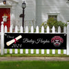 Personalized Add Your School Logo Graduation 5 Ft. Banner