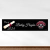 Personalized Add Your School Logo Graduation 5 Ft. Banner