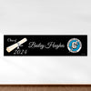 Personalized Add Your School Logo Graduation 5 Ft. Banner