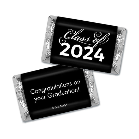 Personalized Black Graduation Diploma Deluxe Candy Buffet