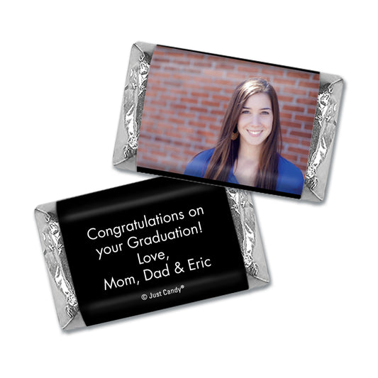 Black Graduation Personalized Hershey's Miniatures Full Photo