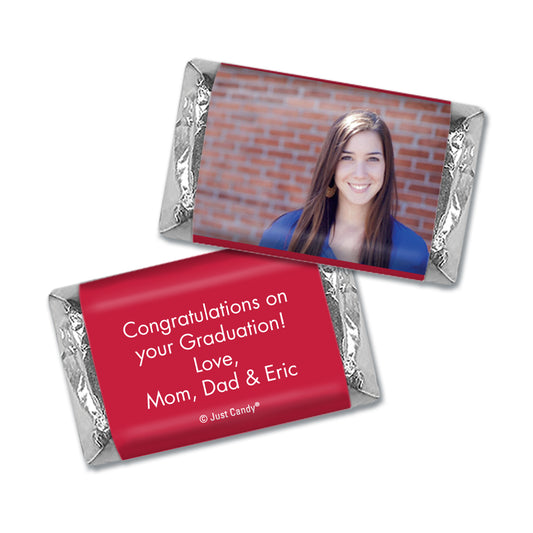 Red Graduation Personalized Hershey's Miniatures Full Photo