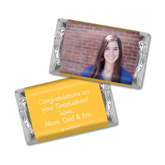 Yellow Graduation Personalized Hershey's Miniatures Full Photo