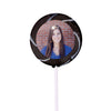 Personalized Graduation Photo Small Swirly Pop (24 Pack)