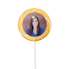 Personalized Graduation Photo Small Swirly Pop (24 Pack)