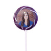 Personalized Graduation Photo Small Swirly Pop (24 Pack)