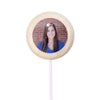 Personalized Graduation Photo Small Swirly Pop (24 Pack)