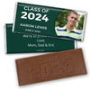 Graduation Personalized Embossed Chocolate Bar Cameo Photo