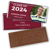 Graduation Personalized Embossed Chocolate Bar Cameo Photo