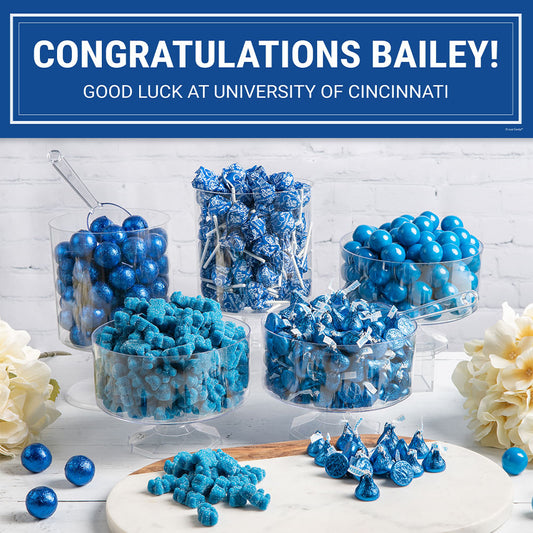 Blue Graduation School Color Candy Buffet