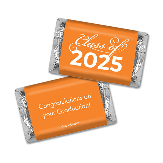 Personalized Orange Graduation School Color Deluxe Candy Buffet