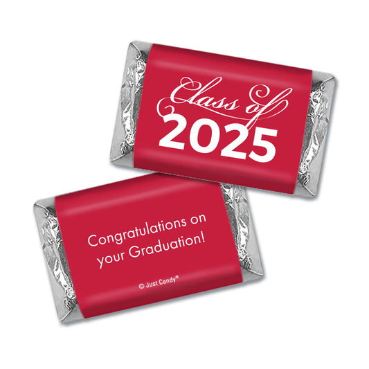 Personalized Red Graduation School Color Deluxe Candy Buffet