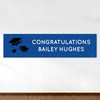 Personalized Grad Caps Graduation 5 Ft. Banner