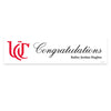 Personalized Congratulations Photo Graduation 5 Ft. Banner