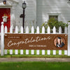 Personalized Circle Photo Graduation 5 Ft. Banner