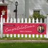 Personalized Circle Photo Graduation 5 Ft. Banner