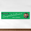 Personalized Circle Photo Graduation 5 Ft. Banner