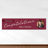 Personalized Circle Photo Graduation 5 Ft. Banner