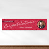 Personalized Circle Photo Graduation 5 Ft. Banner