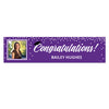 Personalized Photo & Cap Purple Graduation 5 Ft. Banner