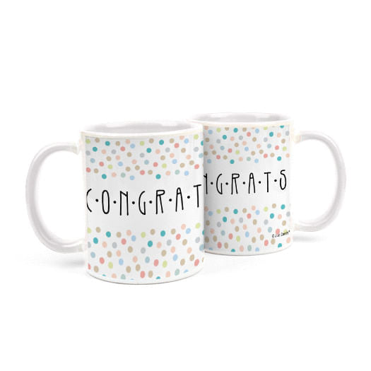 Graduation Dots 11oz Mug