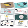 Personalized Graduation Candy Gift Box Belgian Chocolate Bars (8 Pack)