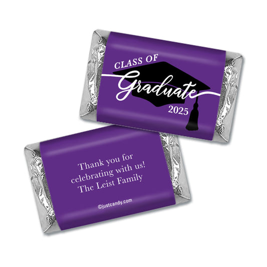 Personalized The Graduate's Cap Hershey's Miniatures