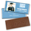 Graduation Personalized Embossed Chocolate Bar Watercolor Photo