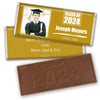 Graduation Personalized Embossed Chocolate Bar Watercolor Photo