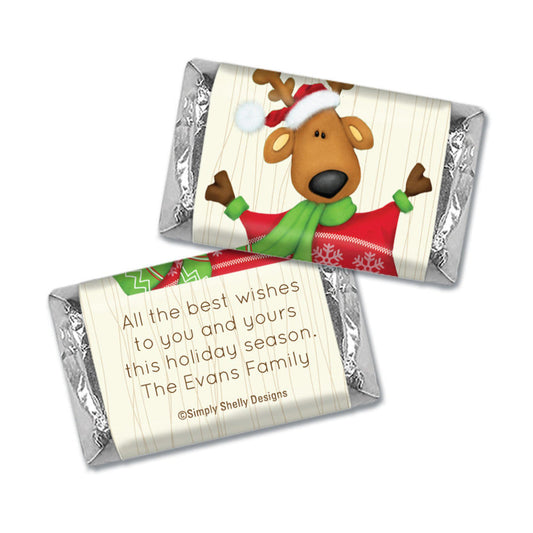 Personalized Christmas Mini Wrappers