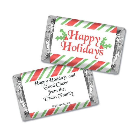 Personalized Christmas Mini Wrappers