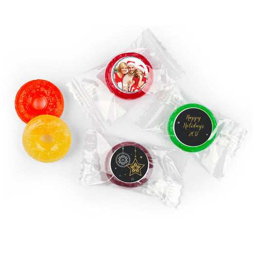 Personalized Christmas Sparkles Life Savers 5 Flavor Hard Candy