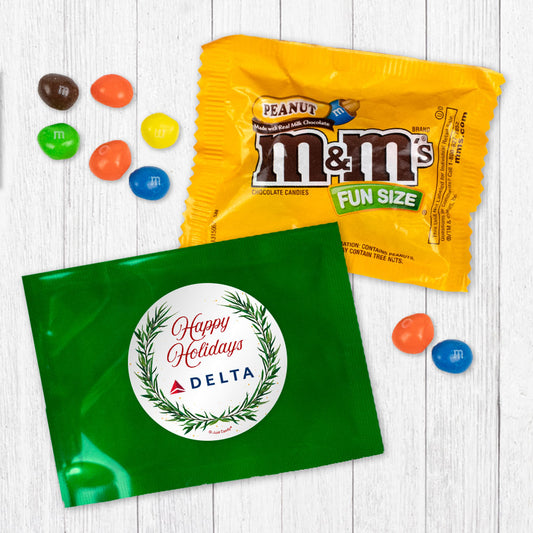 Seasons Greetings Peanut M&Ms