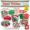 Personalized Season's Greetings Deluxe Candy Buffet - Containers Included