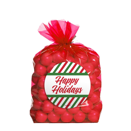 Personalized Season's Greetings Deluxe Candy Buffet