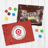 Personalized Christmas Confetti Logo Milk Chocolate M&Ms