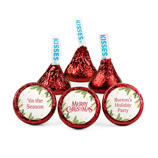 Personalized Christmas Spirit Hershey's Kisses