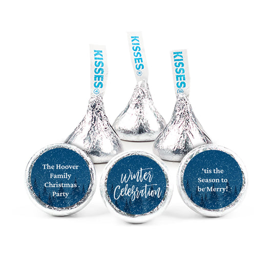 Personalized Winter Celebration Hershey's Kisses