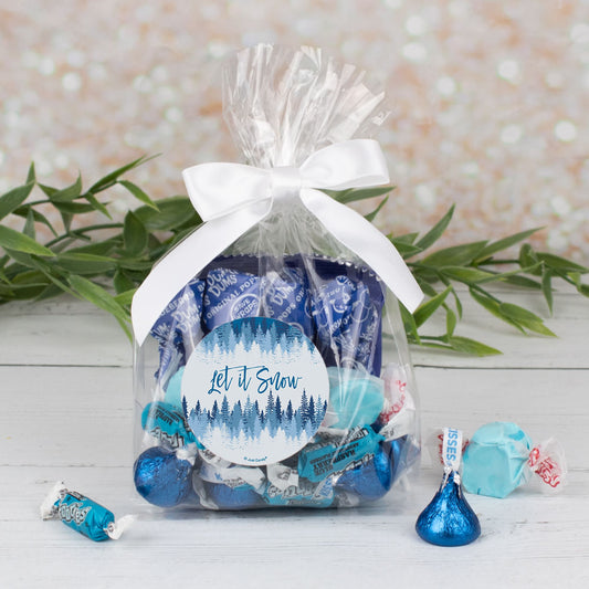 Personalized Let It Snow Goodie Bag