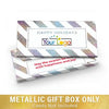 Deluxe Personalized Happy Holidays Add Your Logo Candy Bar Favor Box