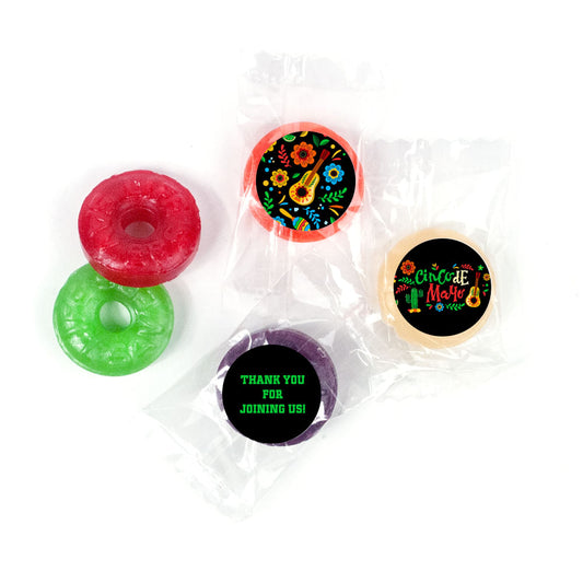 Personalized Cinco de Mayo Life Saver 5 Flavor Hard Candy