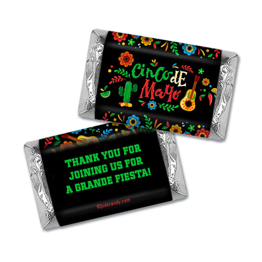 Personalized Cinco de Mayo Icons Mini Wrappers