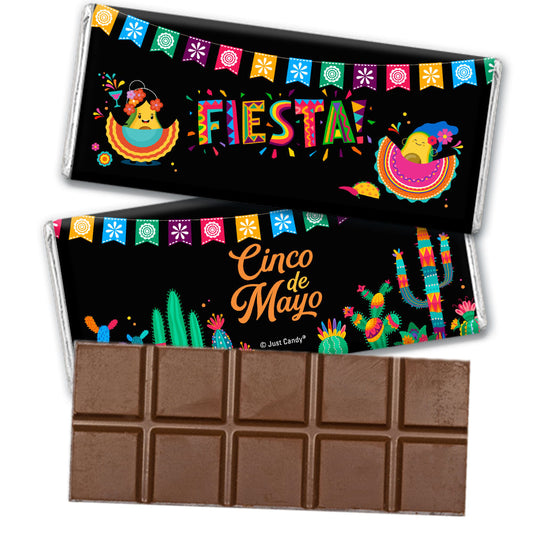 Cinco de Mayo Fiesta Belgian Chocolate Bar